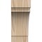 Ekena Millwork 3 1/2"W x 8"D x 8"H Merced Smooth Knee Brace, Douglas Fir BRC04X08X08MRC00SDF - alternate 2